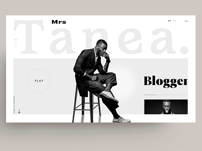 WEBSITE - TANEA app blogger bloggers design illustration interface logo symbol ui ux web webdesign website