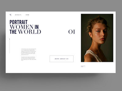 WEBSITE - WOMEN app branding design figma identity sketch template typography ui ux web website xd