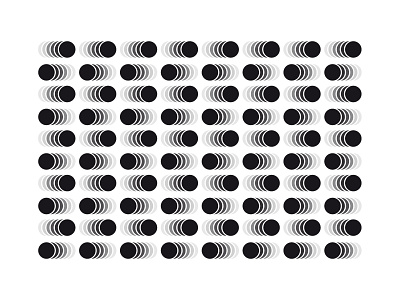 PATTERN - ILLUSION - CERCLE - TEST abstract animal black branding cercle design icon identity illusion illustration logo mark marks pattern symbol