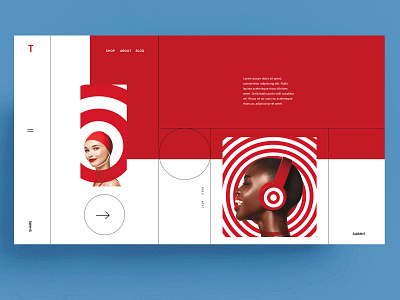 WEBDESIGN - TARGET branding design figma icon identity illustration logo marks sketch symbol target xd