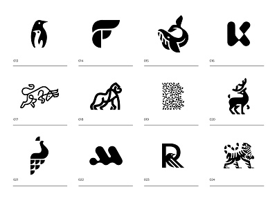 LOGO ARCHIVE - 2 animal branding design figma icon identity illustration letter logo logotype mark marks sketch symbol symbols ui ux xd