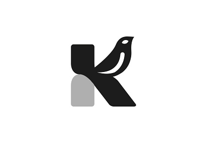 LOGO - K - BIRD animal bird branding design icon identity illustration k logo mark marks symbol