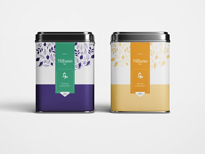 PACKAGING - TEA - MILANO animal branding coffee cup design flowers horse icon identity illustration logo mark marks symbol tea