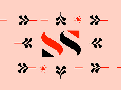 SS - LOGO - PATTERN animal branding design icon identity illustration logo mark marks pattern symbol