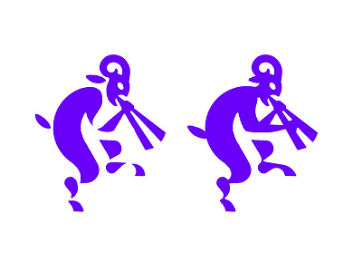 FAUNE - LOGO animal branding design faune fauno icon identity illustration logo mark marks mythology satire satyre symbol