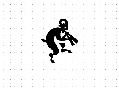 FAUNE - SATYR - LOGO animal branding design faune fauno icon identity illustration logo mark marks music satyr symbol