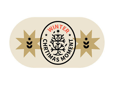 WINTER - LEAF DOWN branding design icon identity illustration leaf logo marks stars symbol ui vector winter