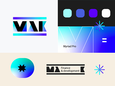 BRANDING - MAK animal branding color design gradient icon identity illustration logo marks symbol ui vector