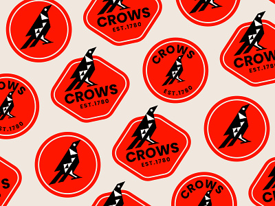 CROW - LOGO bird branding crow design icon identity illustration logo marks orange symbol ui vector