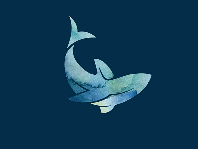 Whale design logo ocean water whale