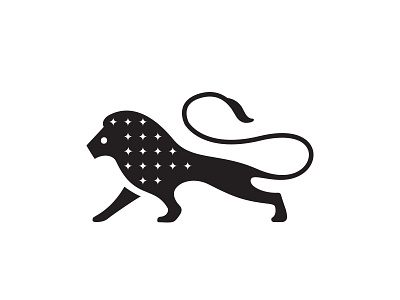 Leo animal black design icon identity illustration leo logo marks safari symbol