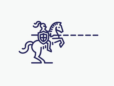 Knight HORSE by matthieumartigny - Dribbble