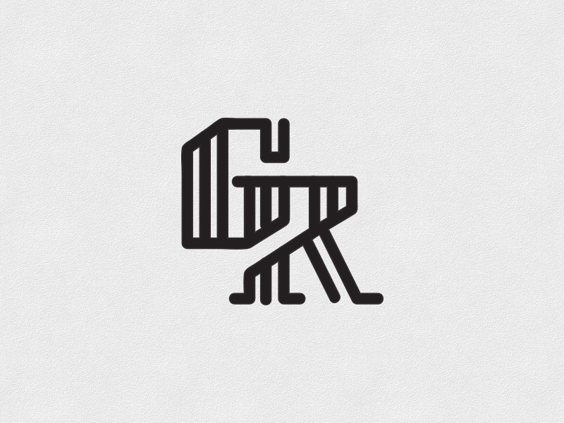 Monogram GR By Matthieumartigny On Dribbble