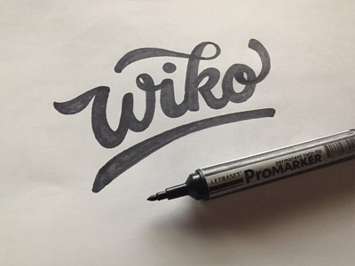 Wiko calligraphy