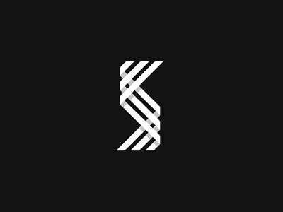 S black design font letter lettering line marks monogram s skecth type typography