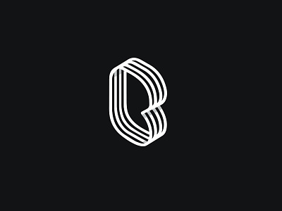 B b black design font letter lettering line marks monogram skecth type typography