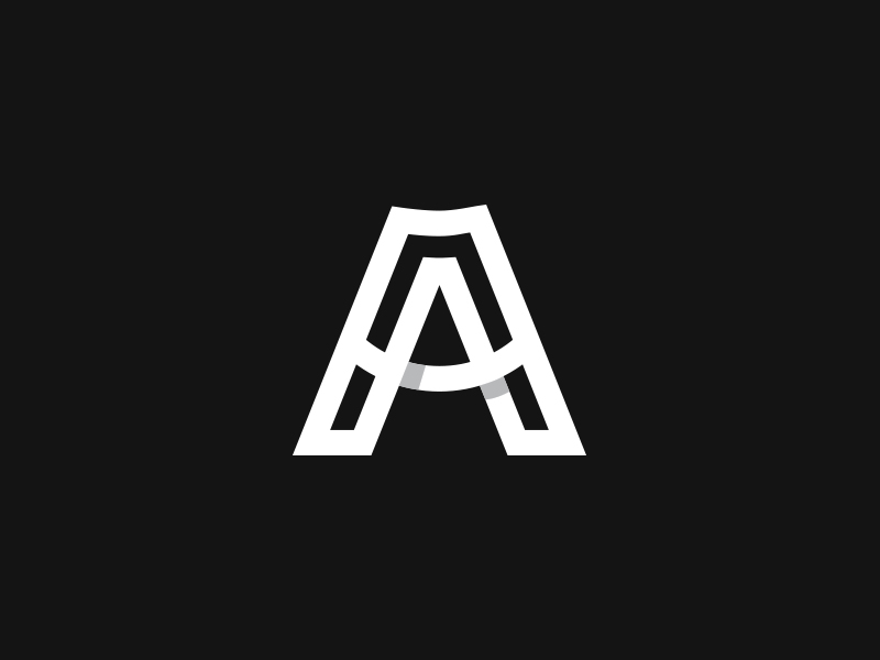 A by matthieumartigny on Dribbble