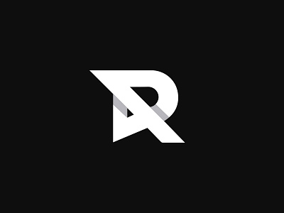 R black design font letter lettering line marks monogram r skecth type typography