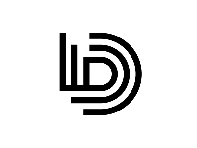 D d design icon identity letter line logo logotype mark monogram symbol type