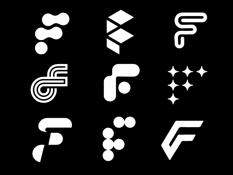 F by matthieumartigny on Dribbble