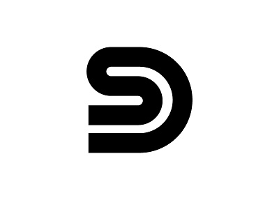 MONOGRAM SD calligraphy d graphic icon identity letter lettering logo mark monogram s symbol