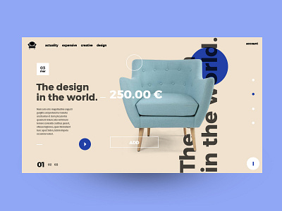 design in the world ecommerce animation article concept design e commerce fashion grid interface shop ui ux website