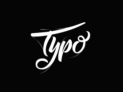 Typo / calligraphy branding calligraphy lettering logo logomark logotype mark symbol typeface typo typography wordmark