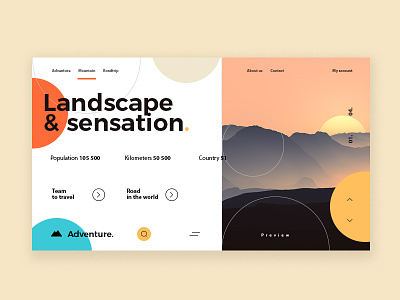 Web 45 concept editorial grid imagery landscape marketplace photos style typography ui ux web