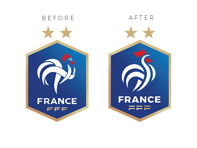 Personnal project ^^ New logo football ^^ animal champion football france icon logo rooster soccer symbol team world worldcup