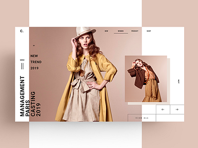 template trend 2019 animal animation app black branding design flat grid icon illustration line mark trend trend 2019 typography ui ux web website woman