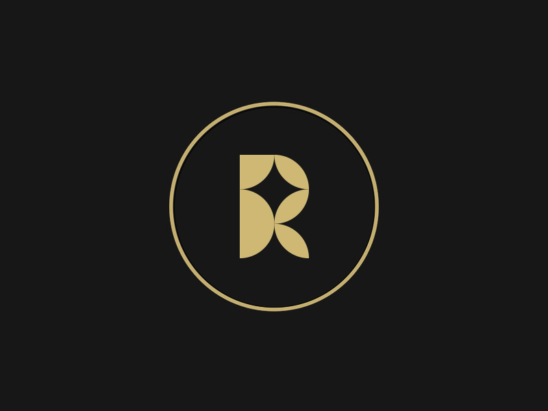R grid calligraphy letter logotype typography graphic lettering design monogram line black branding mark animal identity icon marks illustration symbol logo