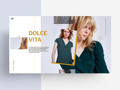 DOLCE VITA -WEB animal animation app art branding character clean design flat identity illustrator ios minimal mobile type typography ui ux web website