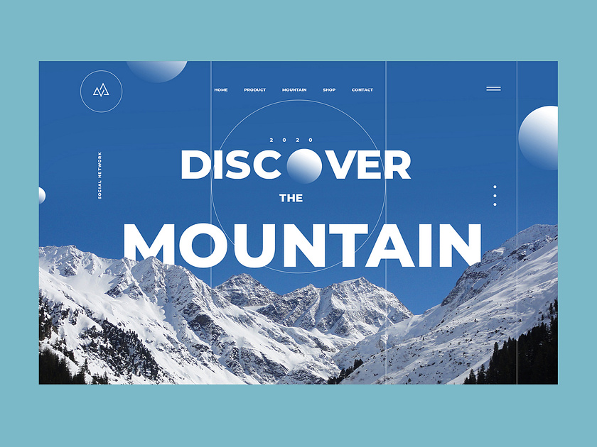 WEB MOUNTAIN by matthieumartigny on Dribbble