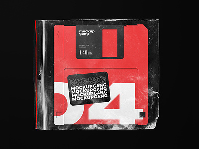 Floppy Disk Mockup branding design disk diskette download floppy floppydisk mockup mockup psd modern product sticker template wrap