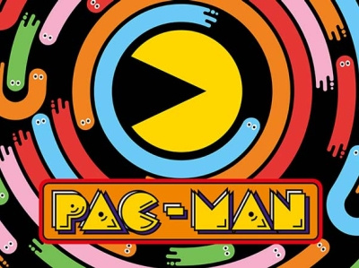 Pac Man Featured Art branding design logo ui vector