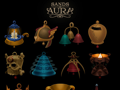 Sands of Aura Iconography