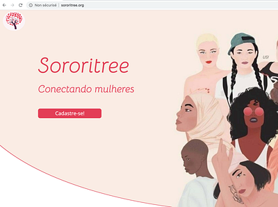 Sororitree.org design frontend homepage website