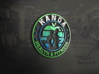 Gym Logo design fitness logo gym logo healthcare illustration logo