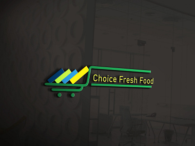 fresh food branding vector