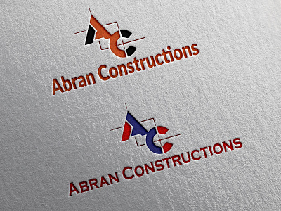 Construction Logo 2d 3d branding design icon illustration logo logo design typography vector