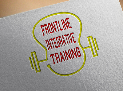 Frontline Integrative Training 2d 3d branding design fitness logo gym logo illustration logo logo design vector