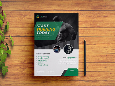 Fitness Flyer Design