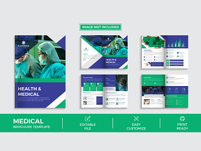 Medical Brochure Template Design paramedic