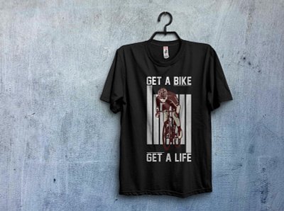Cycling T-Shirts Design motorbike