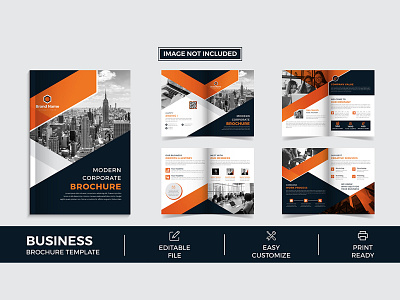 Corporate Brochure Template Design annual