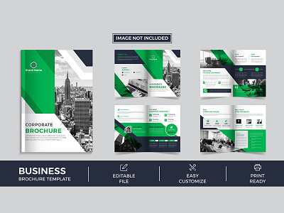 Corporate Brochure Template Design annual