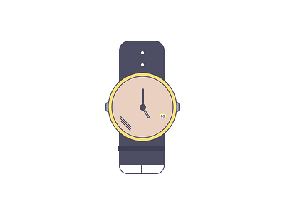 Watch 3d animation app art character drawing icon illustration logo sketch typography web