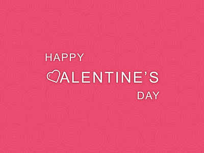 Happy Valentine's Day 3d animation app art character illustration logo love sketch typography valentines web