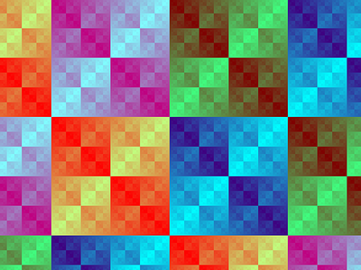XOR Pattern colorful pattern