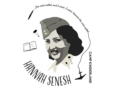 Hannah Senesh T-shirt